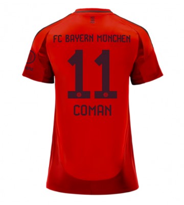 Bayern Munich Kingsley Coman #11 Replika Hjemmebanetrøje Dame 2024-25 Kortærmet